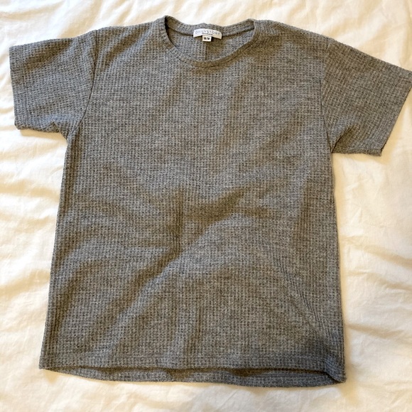 Boxy fit thermal t-shirt - Picture 1 of 5